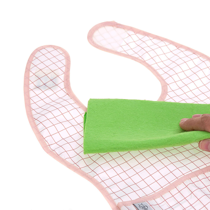 Lot de 2 bavoirs plastifiés avec poche Garden Explorer Escargot  