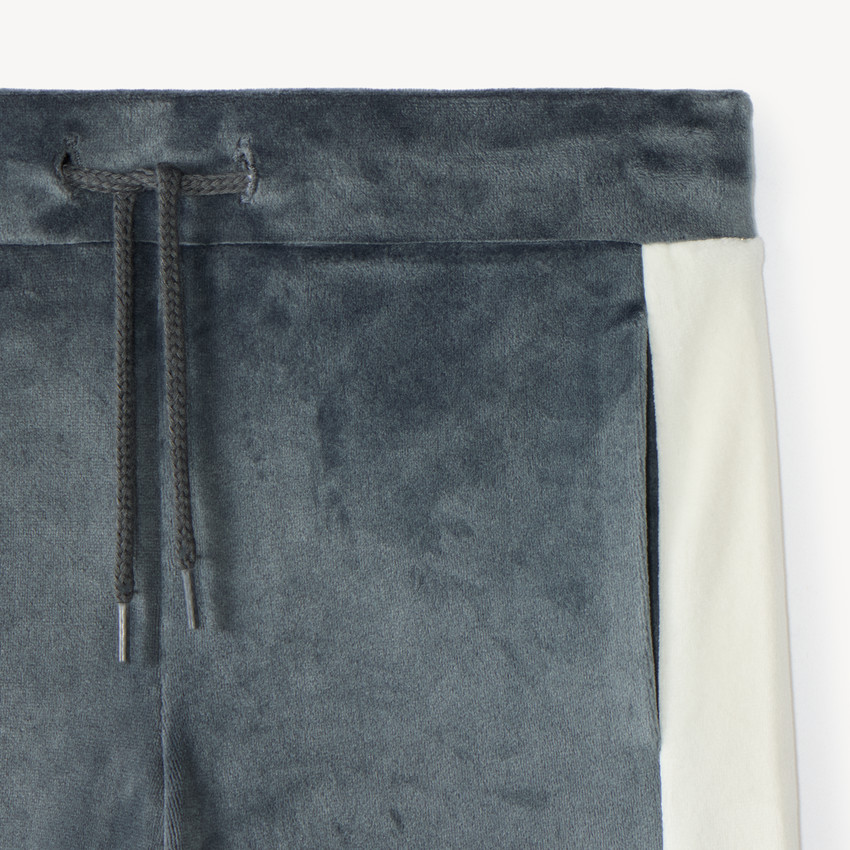Ensemble de jogging fille en velours 
