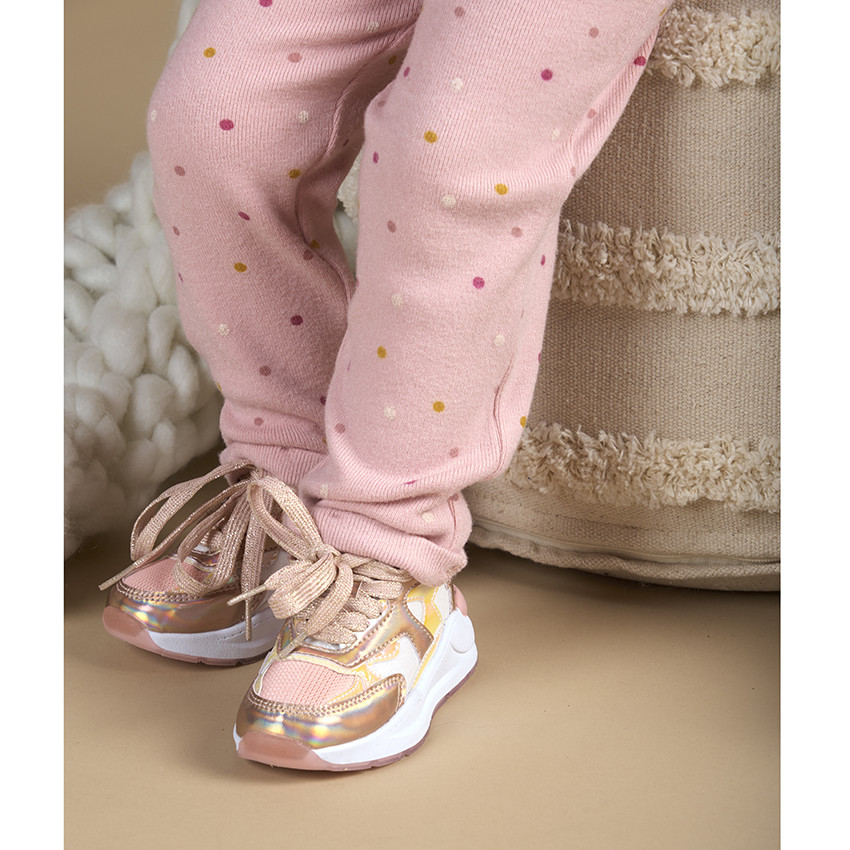 Ensemble de jogging en tricot coupé fantaisie pour bébé fille 