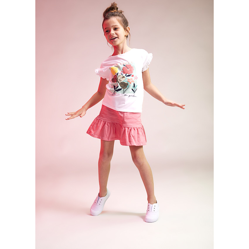 Tee shirt 2025 manche courte fille