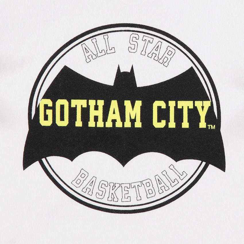 Pyjama court en jersey avec logos Batman Warner Main Pyjama court en jersey avec logos Batman Warner
