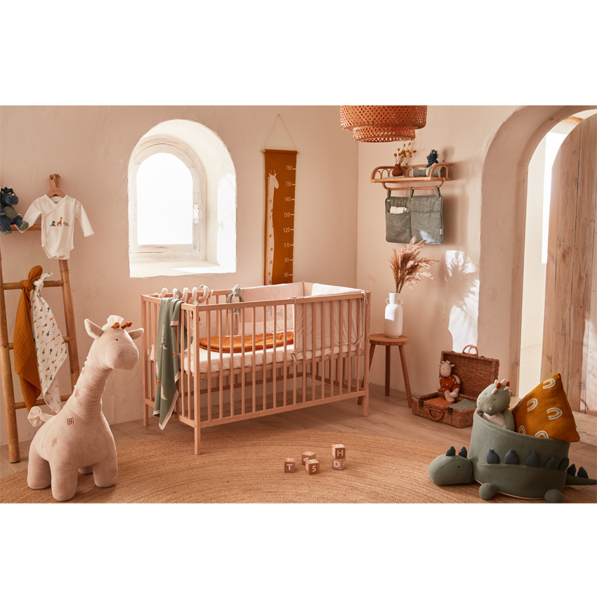 Poche de rangement en mousseline imprimé Stegi & Ops 