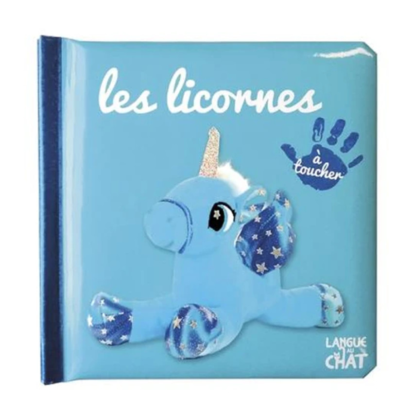 Livre touche-à-tout Les licornes 