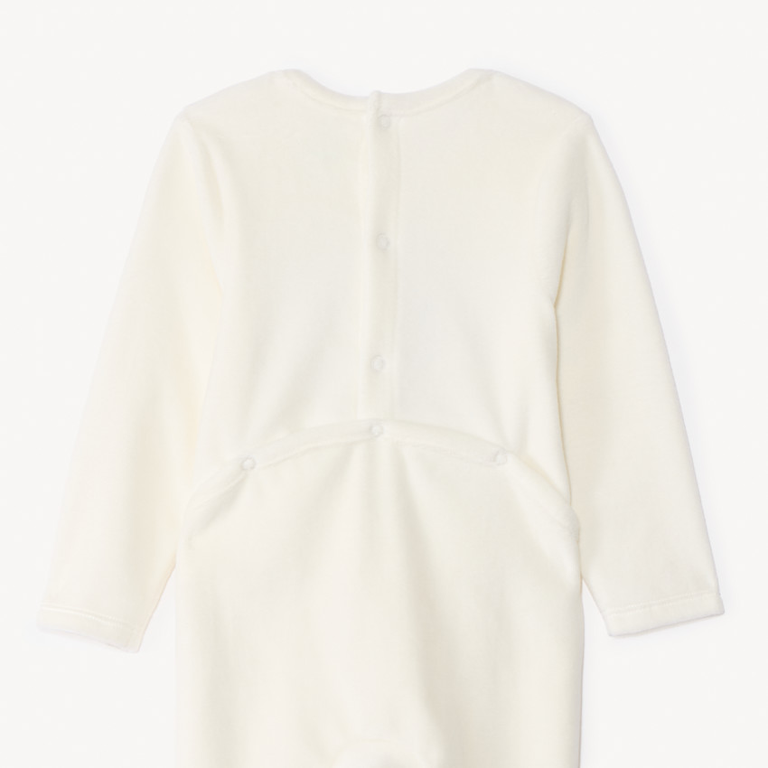 Dors-bien en velours uni Winnie l'Ourson Disney pour bébé garçon avec ouvertures différentes selon l'âge 