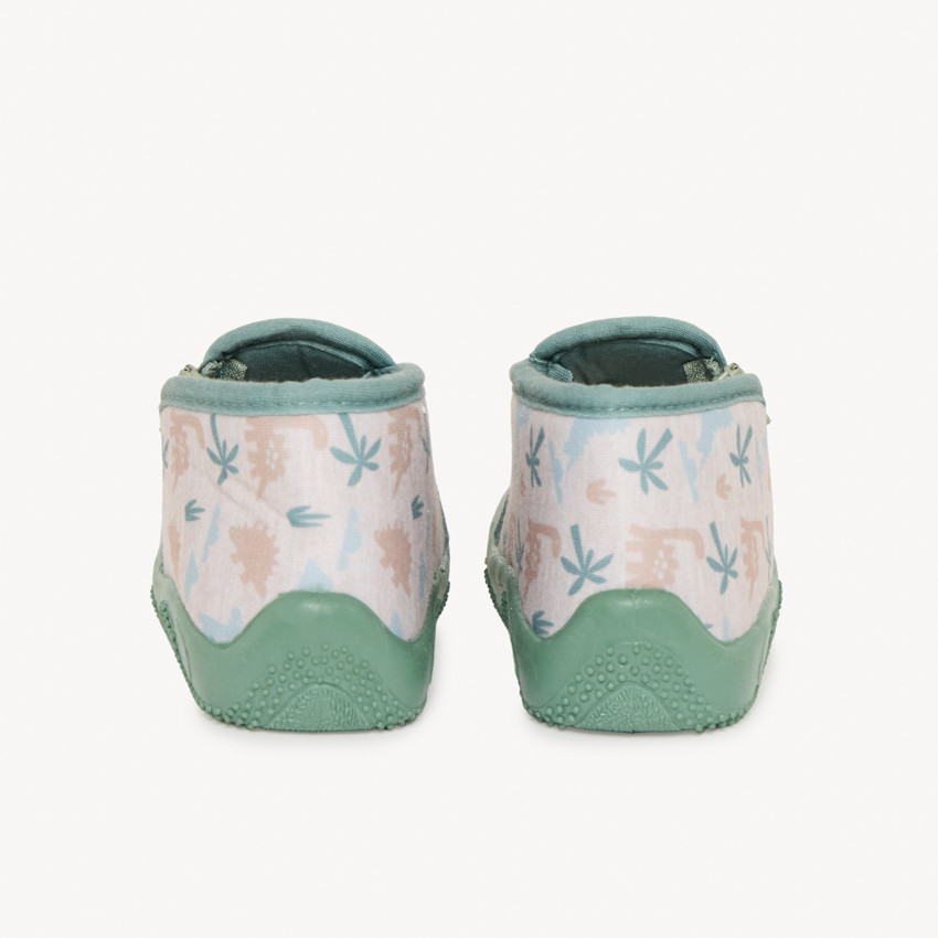 Chaussons bottillons motifs dino pour bébé garçon 