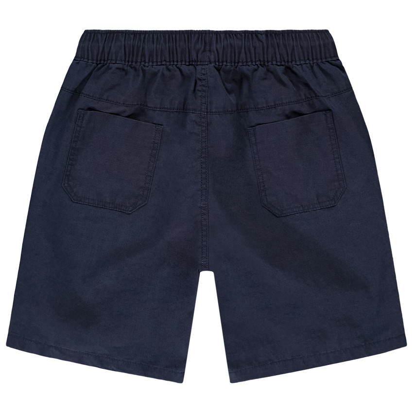 Bermuda en toile unie pour garçon 