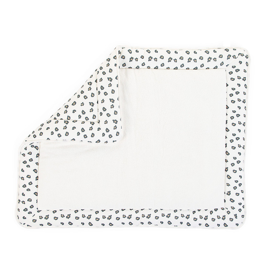 Tapis de parc en jersey 75x95 cm imprimé Léopard 