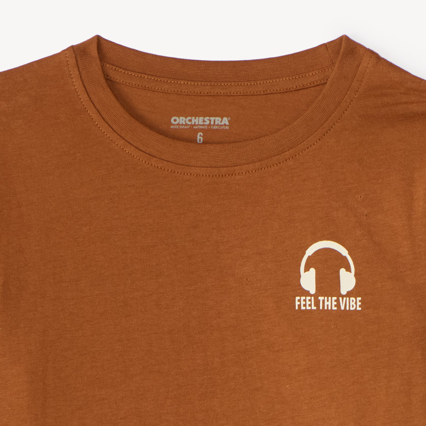 Lot de 3 t-shirts manches longues unis garçon 