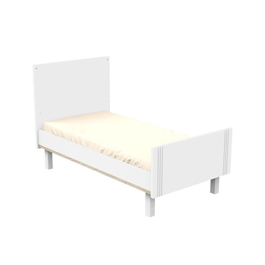 Lit évolutif Little Big Bed 70 x 140 cm Éléonore Blanc