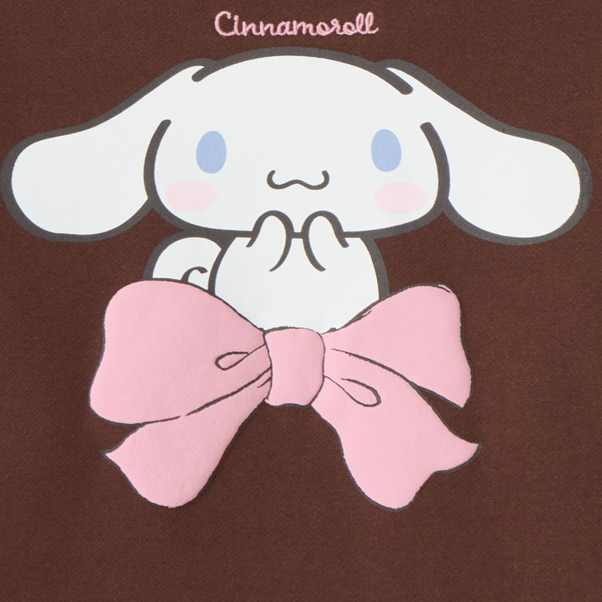 Sweat fille print Cinnamoroll Hello Kitty et ses amis 