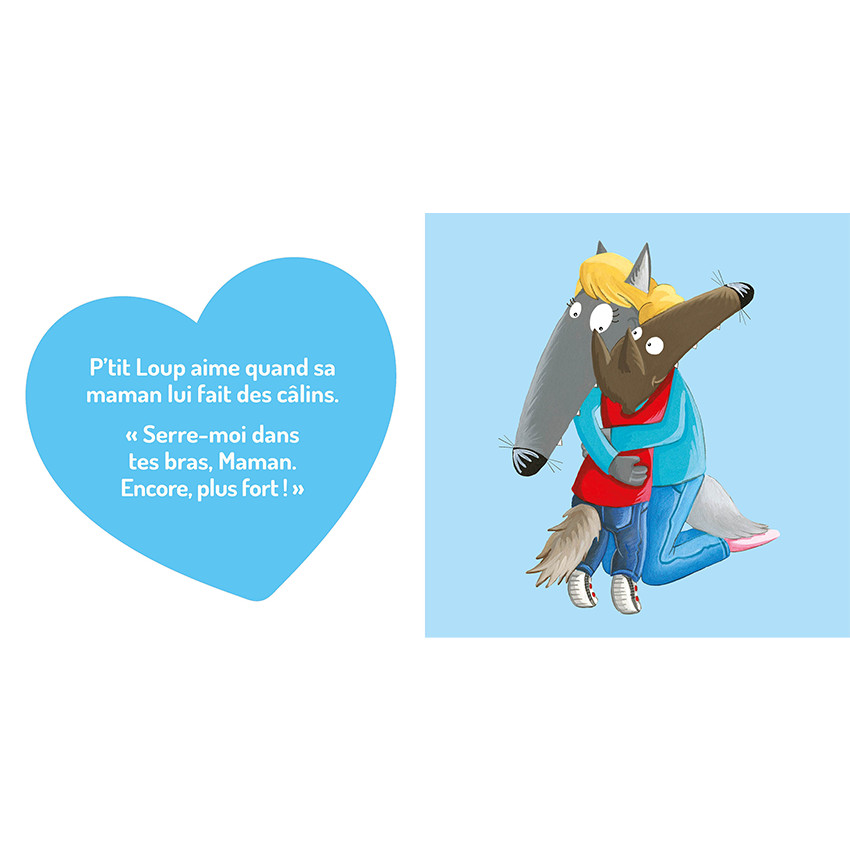 Livre "P'tit Loup aime sa maman" 