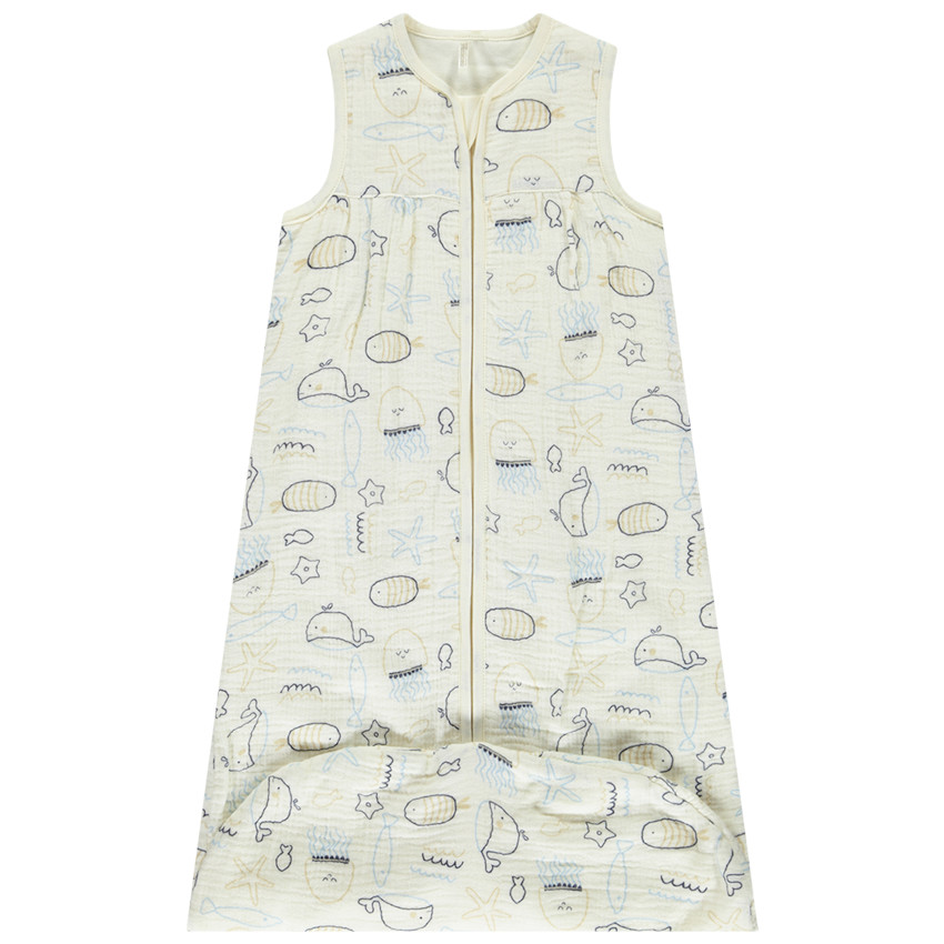 Gigoteuse TOG 1 imprimé animaux marins pour bébé garçon 