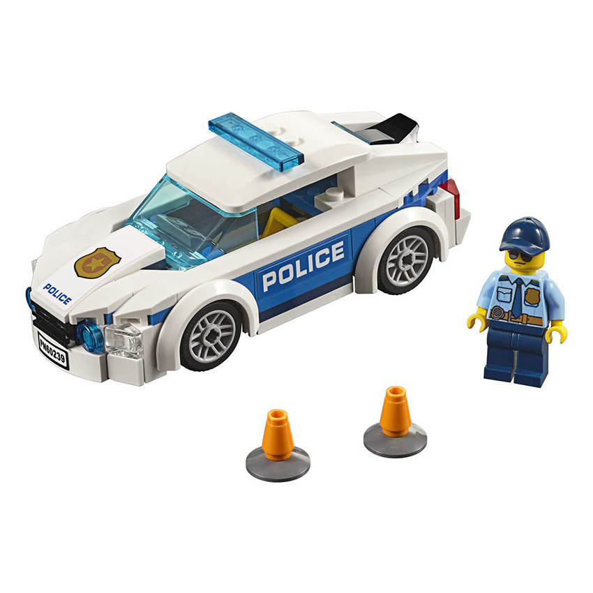 Voiture de patrouille de police  