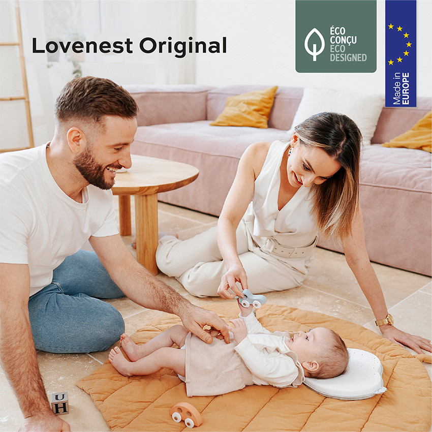 Cale tête ergonomique Lovenest Original - White 