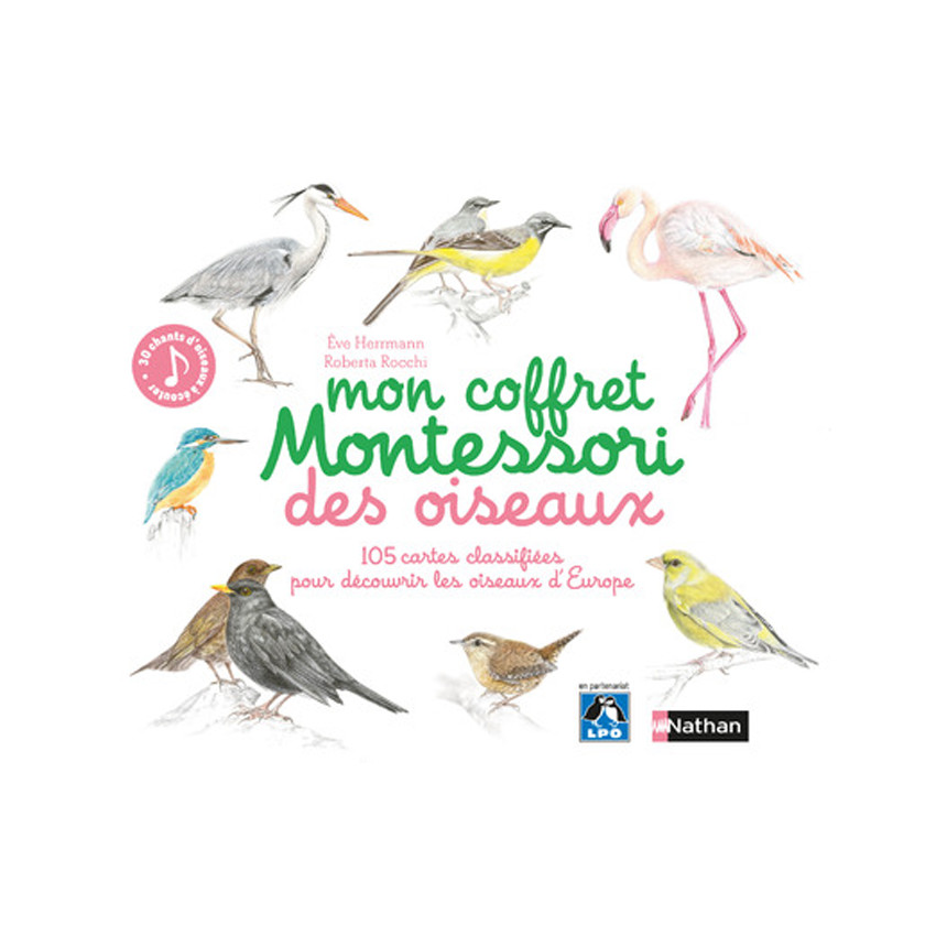 Mon coffret Montessori Les oiseaux 