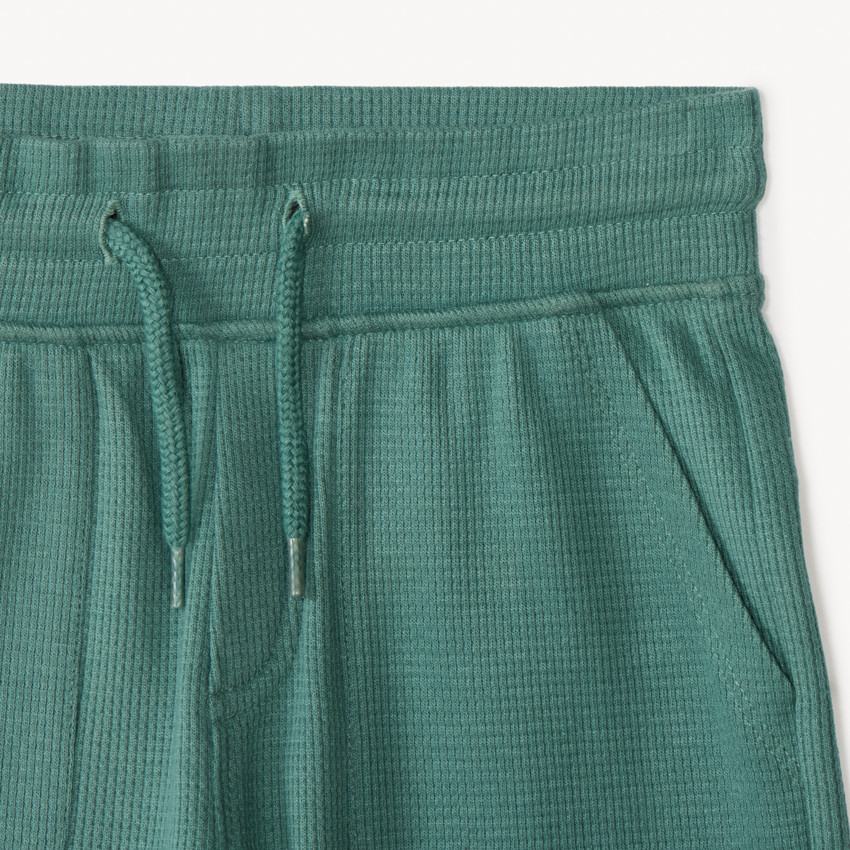 Ensemble t-shirt manches courtes + bermuda motifs noix de coco pour garçon 