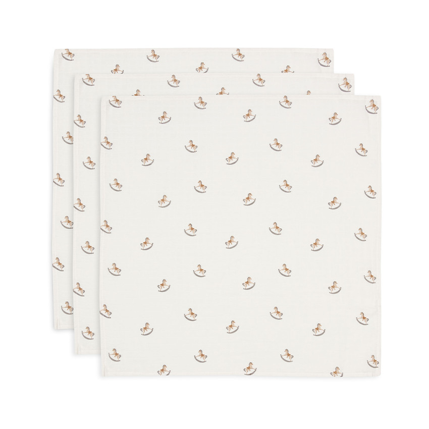 Lot de 3 langes en gaze 70 x 70 cm Nostalgic Ride