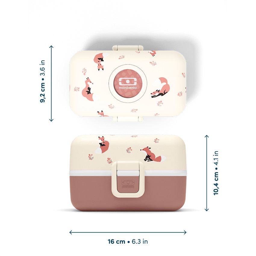 Lunchbox Tresor - Fox 800ml - Ecru (Monbento) - Image 5