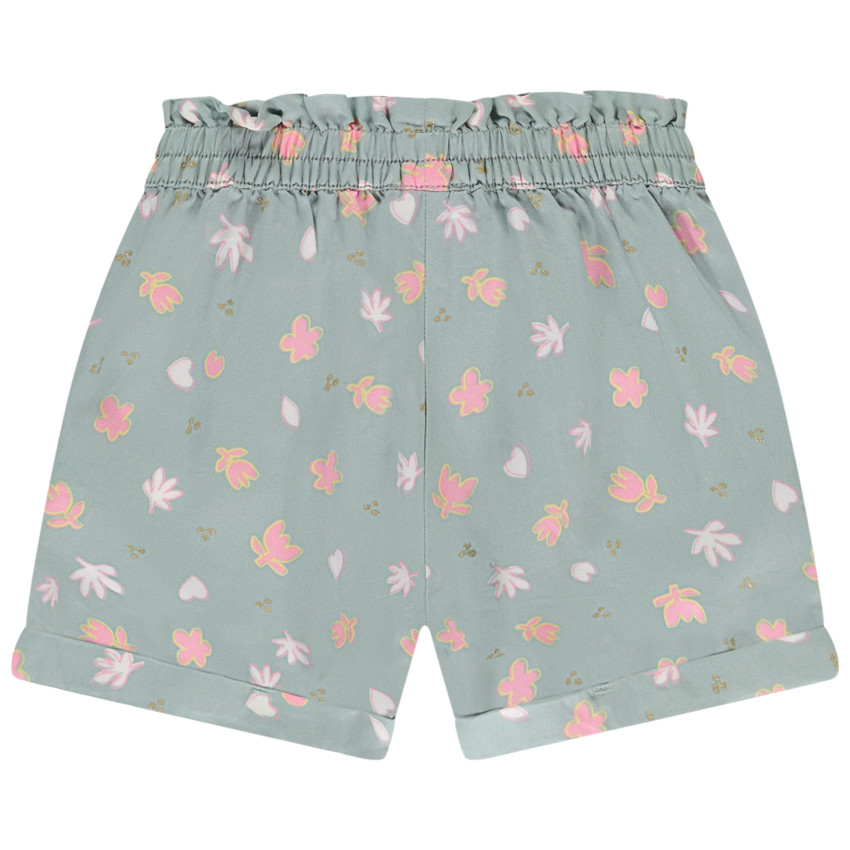 Short imprimé fantaisie en Tencel pour fille  