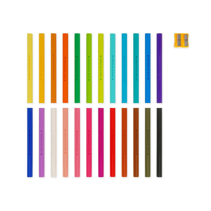 Set de 24 crayons Teddy Bear  