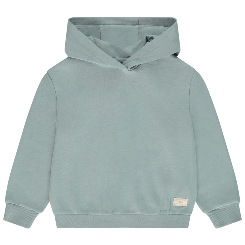 Sweat molleton oversize à capuche uni pour fille 
