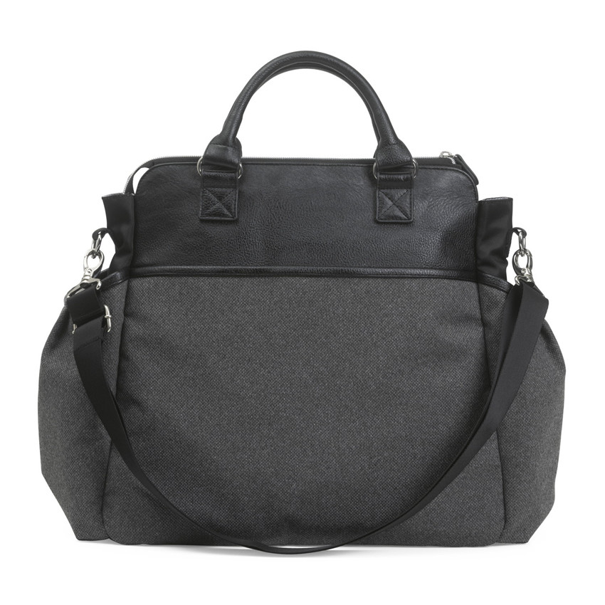 Sac à langer Mysa - Noir satin 