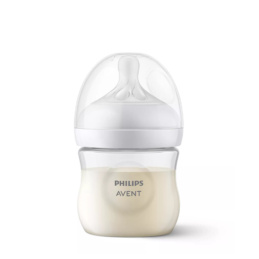 Lot de 2 biberon Natural Response 125 ml - Transparent (Avent) - Image 1
