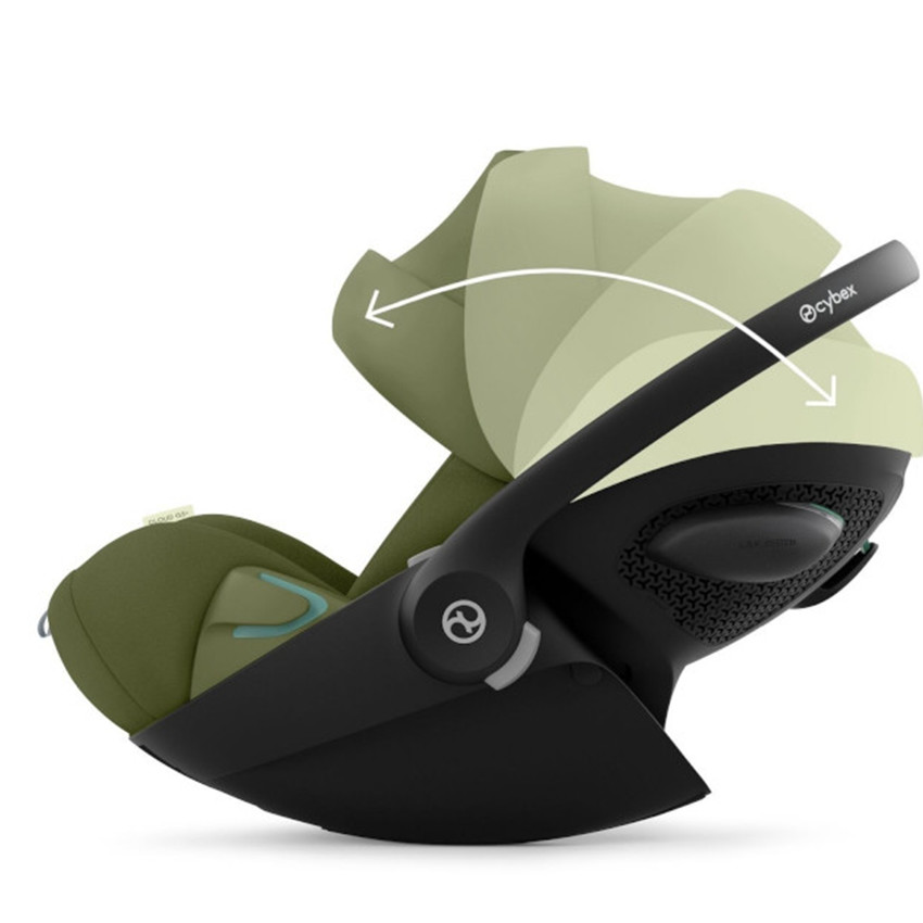 Siège auto I-Size Cloud G3 2026 tissus Plus - Moss Green Khaki 