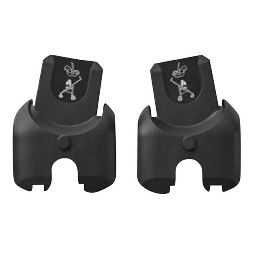Adaptateurs poussette Gia - Black Main Adaptateurs poussette Gia - Black