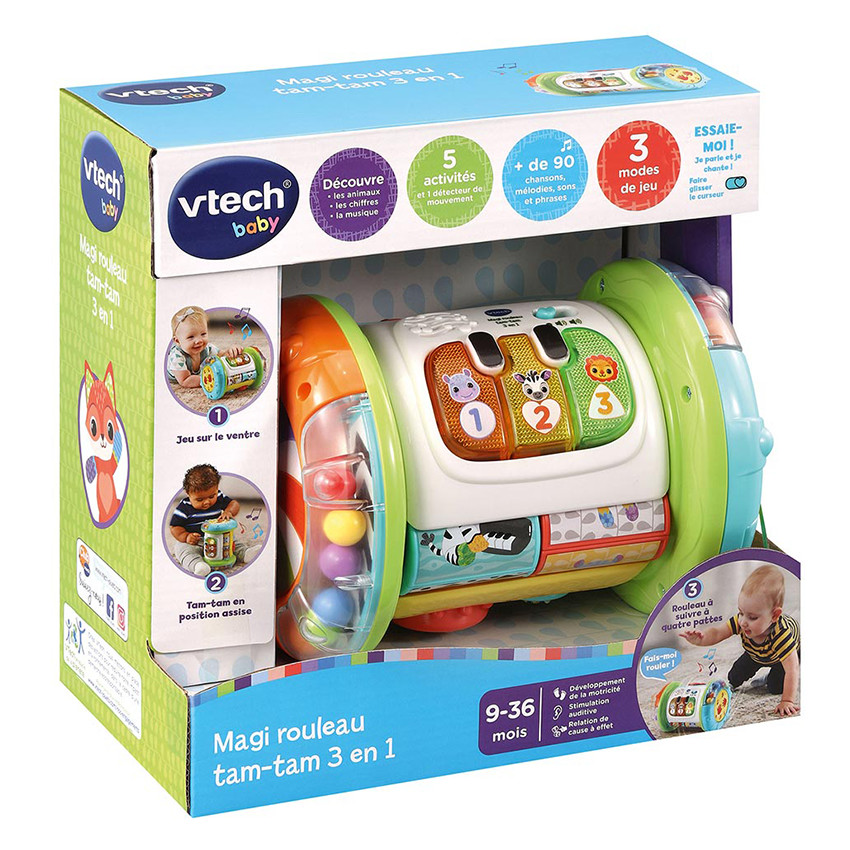 Magi rouleau tam-tam 3 en 1 