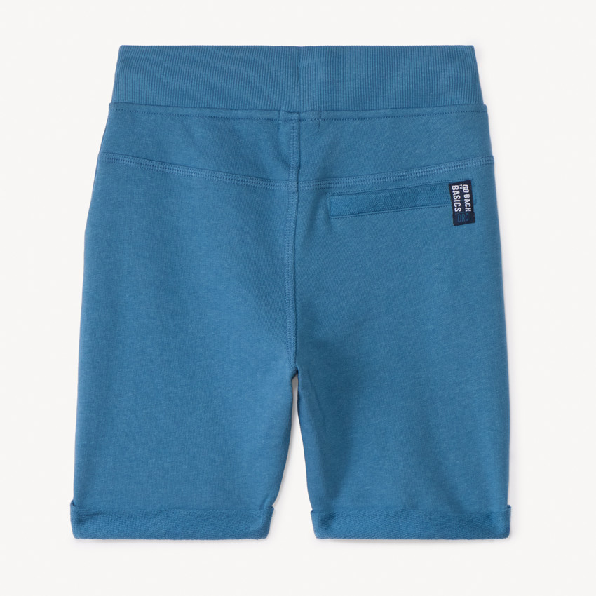 Bermuda en maille uni pour garçon 