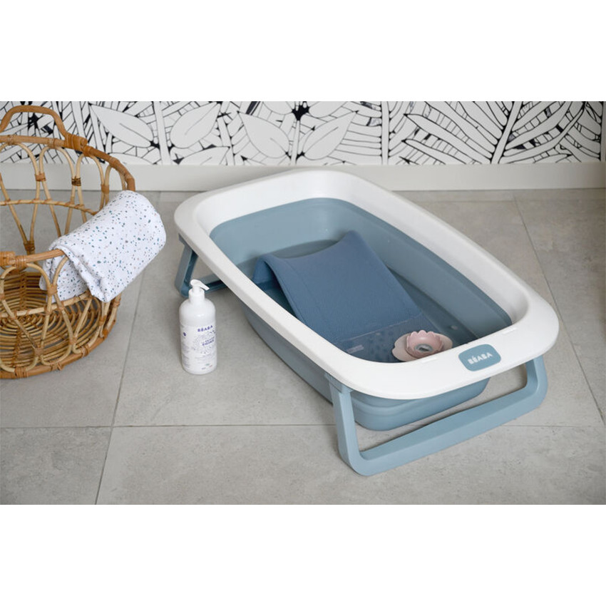 Baignoire pliable Eazy Pop Camélé'O Bleu Baltique - Bleu (Béaba) - Image 4