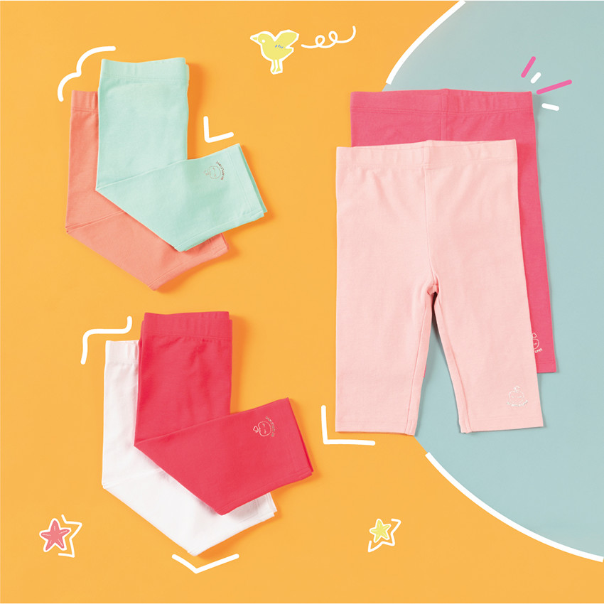 Lot de 2 corsaires unis print logo 