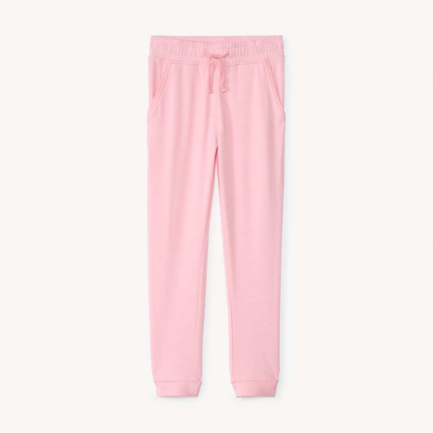 Jogging en molleton uni fille 