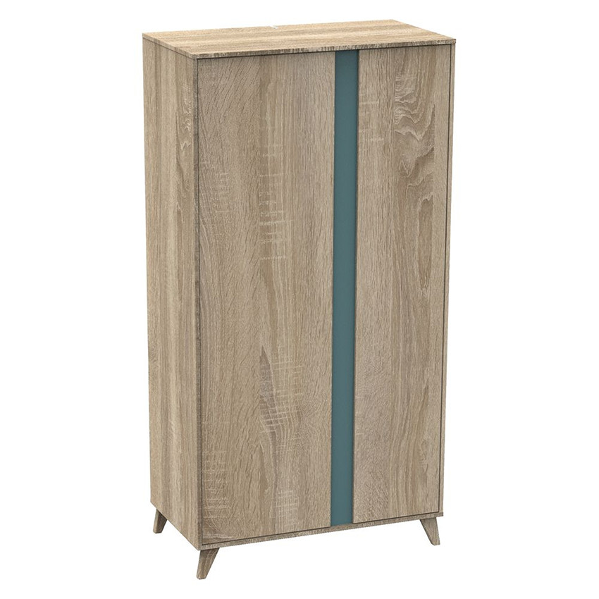 Armoire Nova 2 portes - Argile Douce  