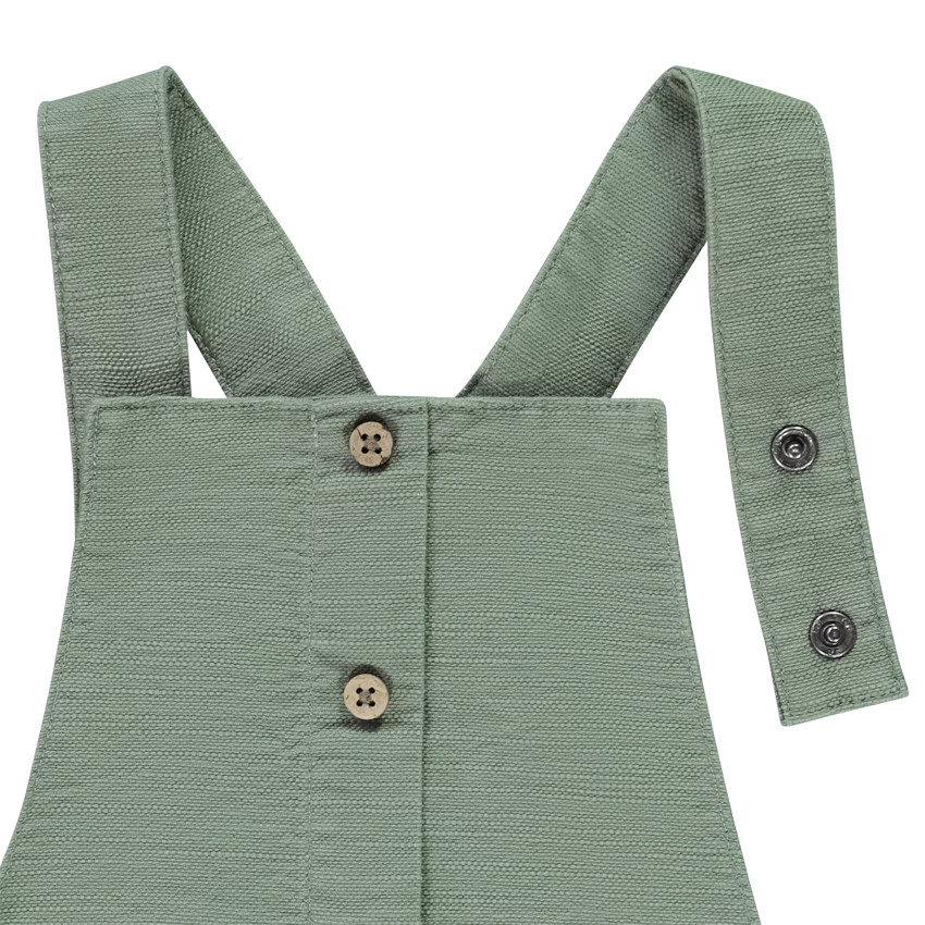 Ensemble salopette doublée + t-shirt manches longues bébé garçon 