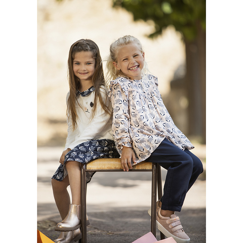 Pantalon toile fille top