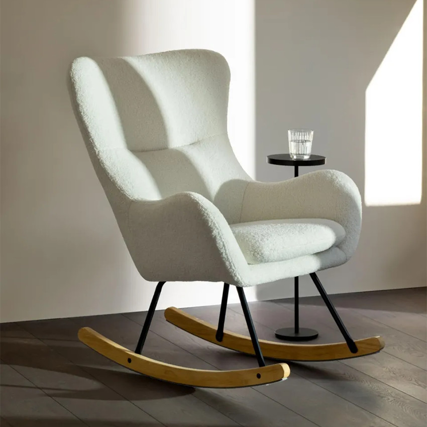 Fauteuil à bascule Rocking Chair Basic Cream Sheep 
