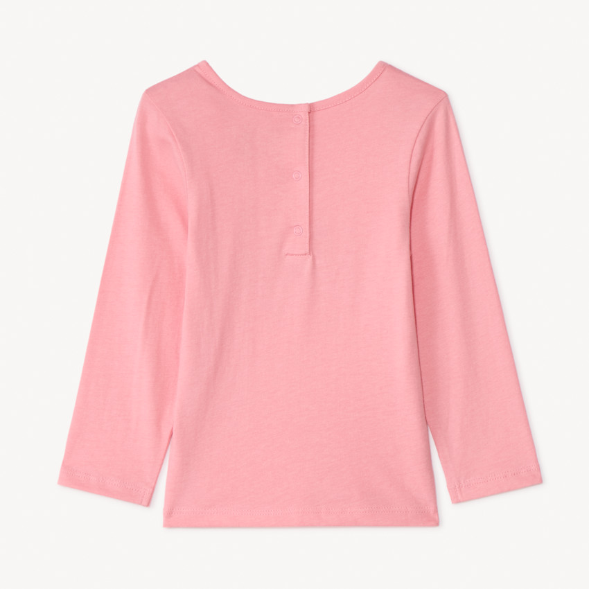 T-shirt manches longues à print pailleté pour bébé fille 