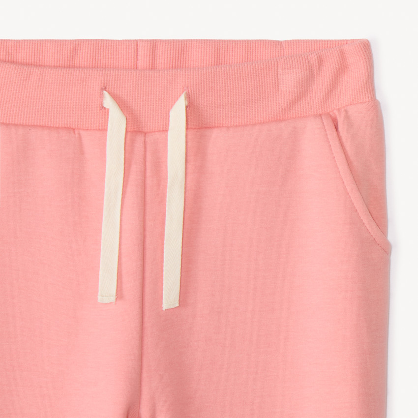 Ensemble jogging en scuba print cœur pour fille 