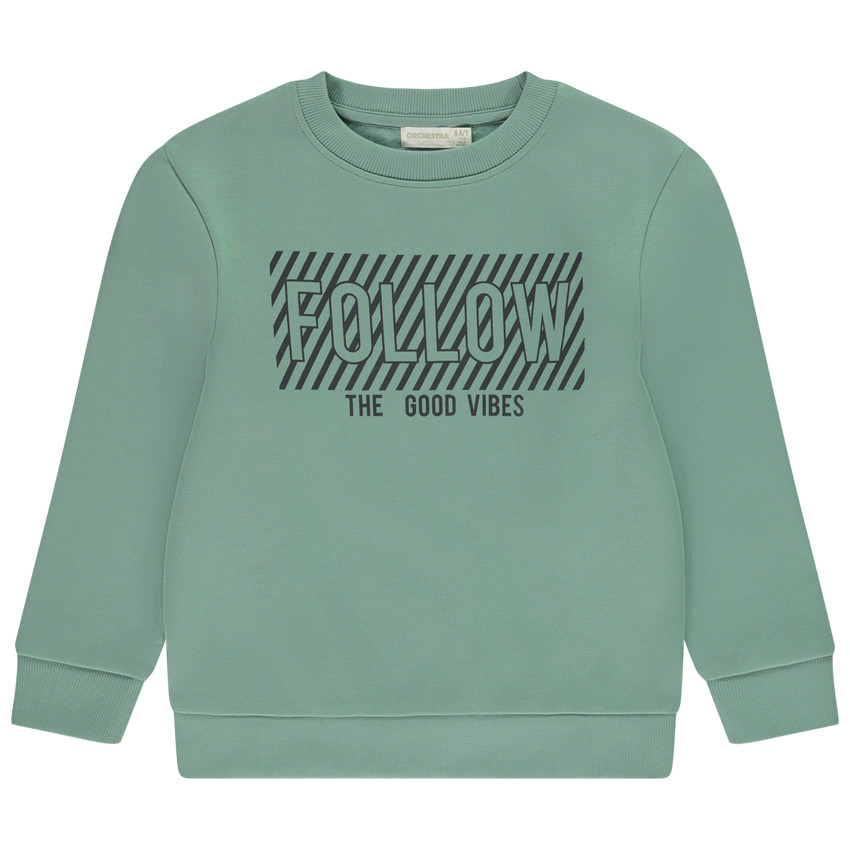 Sweat molleton print fantaisie pour garçon 