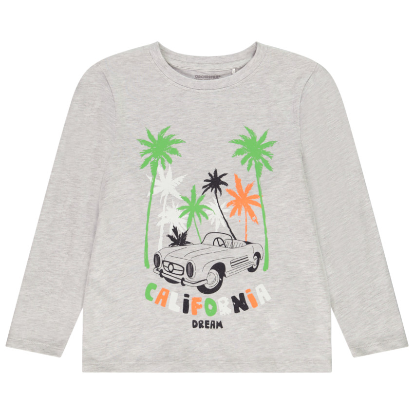 T-shirt manches longues en jersey print summer pour garçon 
