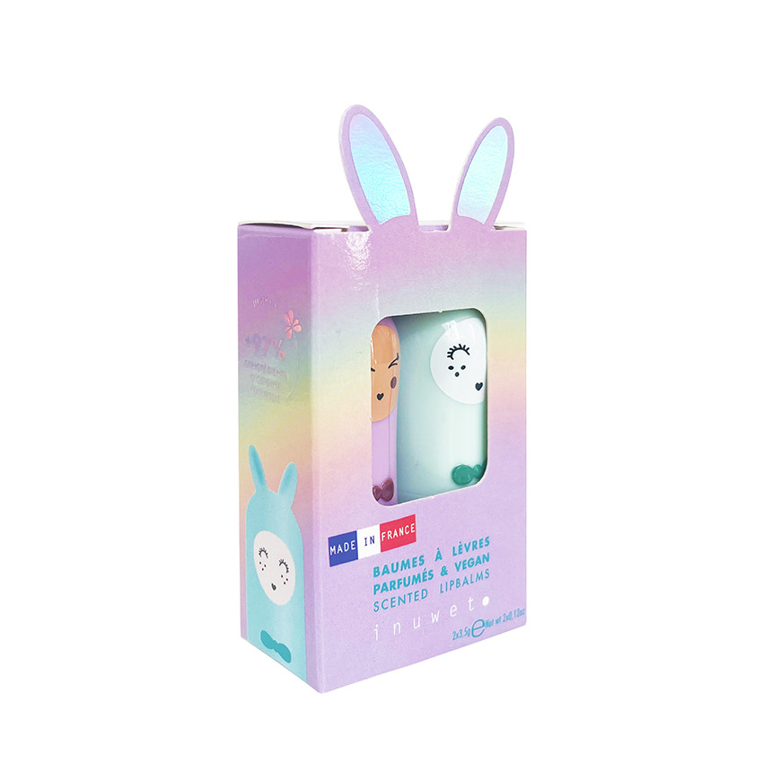 Coffret duo baumes à lèvres parfumés Hélène  