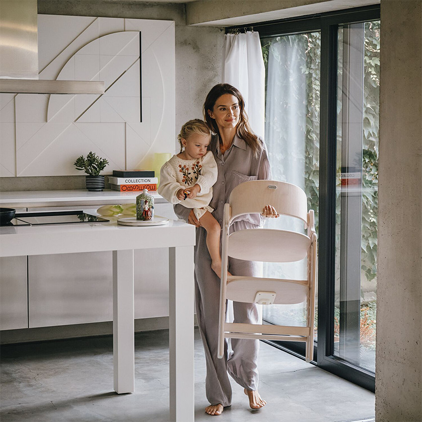 Chaise haute évolutive Click & Fold 4 en 1 stunning black 