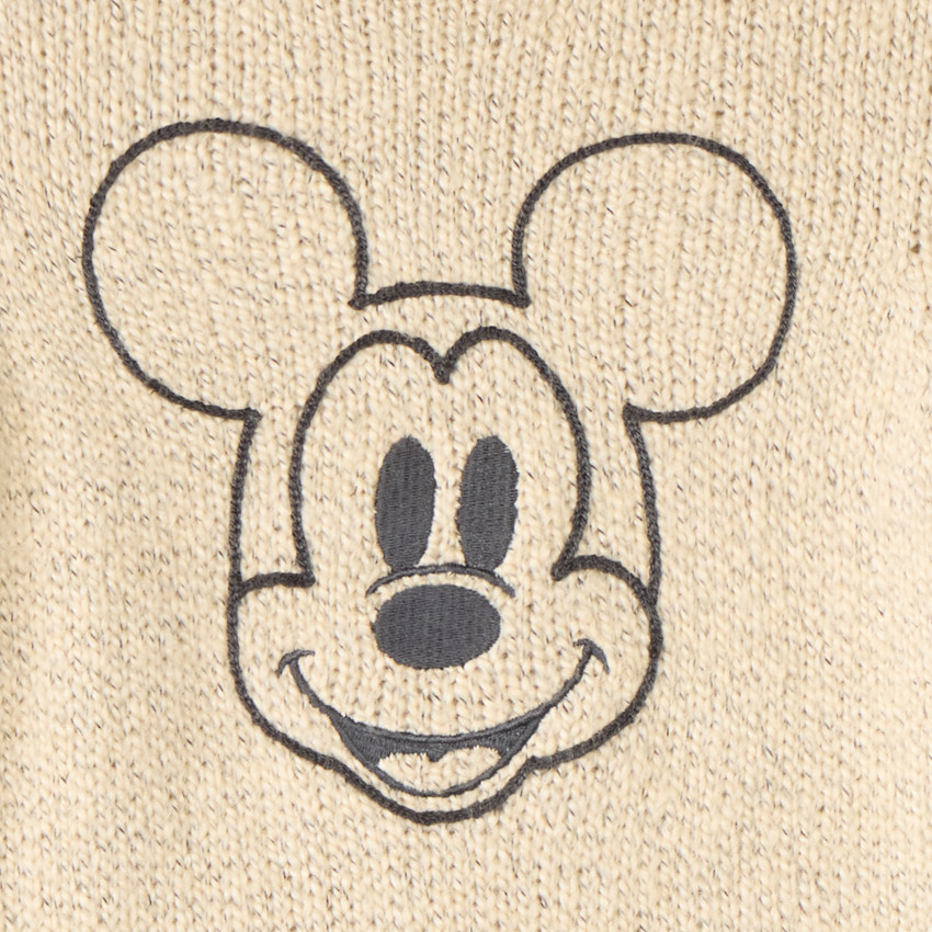 Pull tricot bébé garçon Mickey Disney en cording 