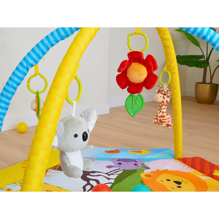 Tapis d'éveil & d'activité avec balles Palenquo 