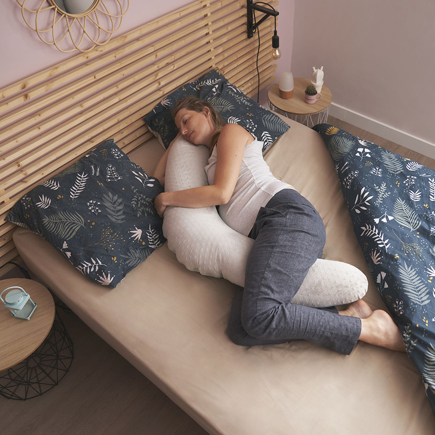 Coussin de maternité et d'allaitement Fluffy 2-en-1 