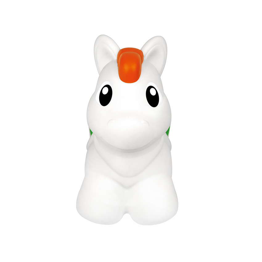 Ballon sauteur rodéo cheval blanc 