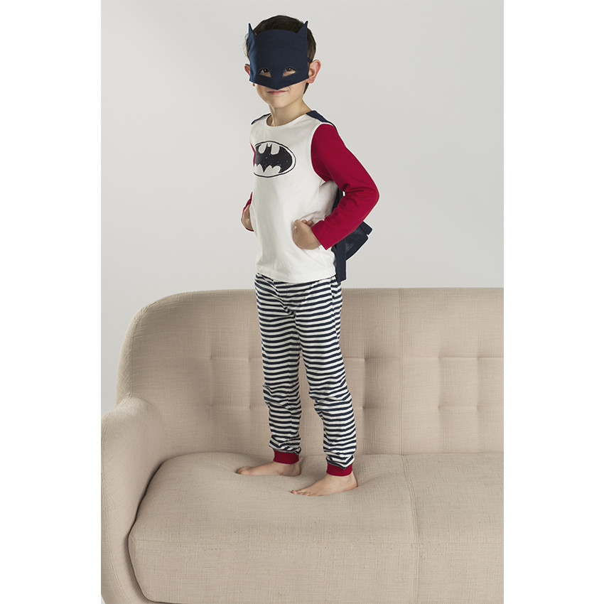 Pyjama déguisement Warner Batman avec masque pour enfant garçon 