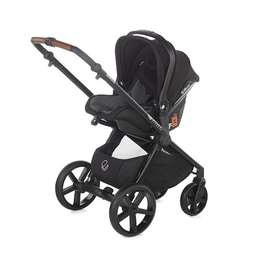 Poussette trio Muum 4 + nacelle Sweet + coque Koos i-Size cold black 